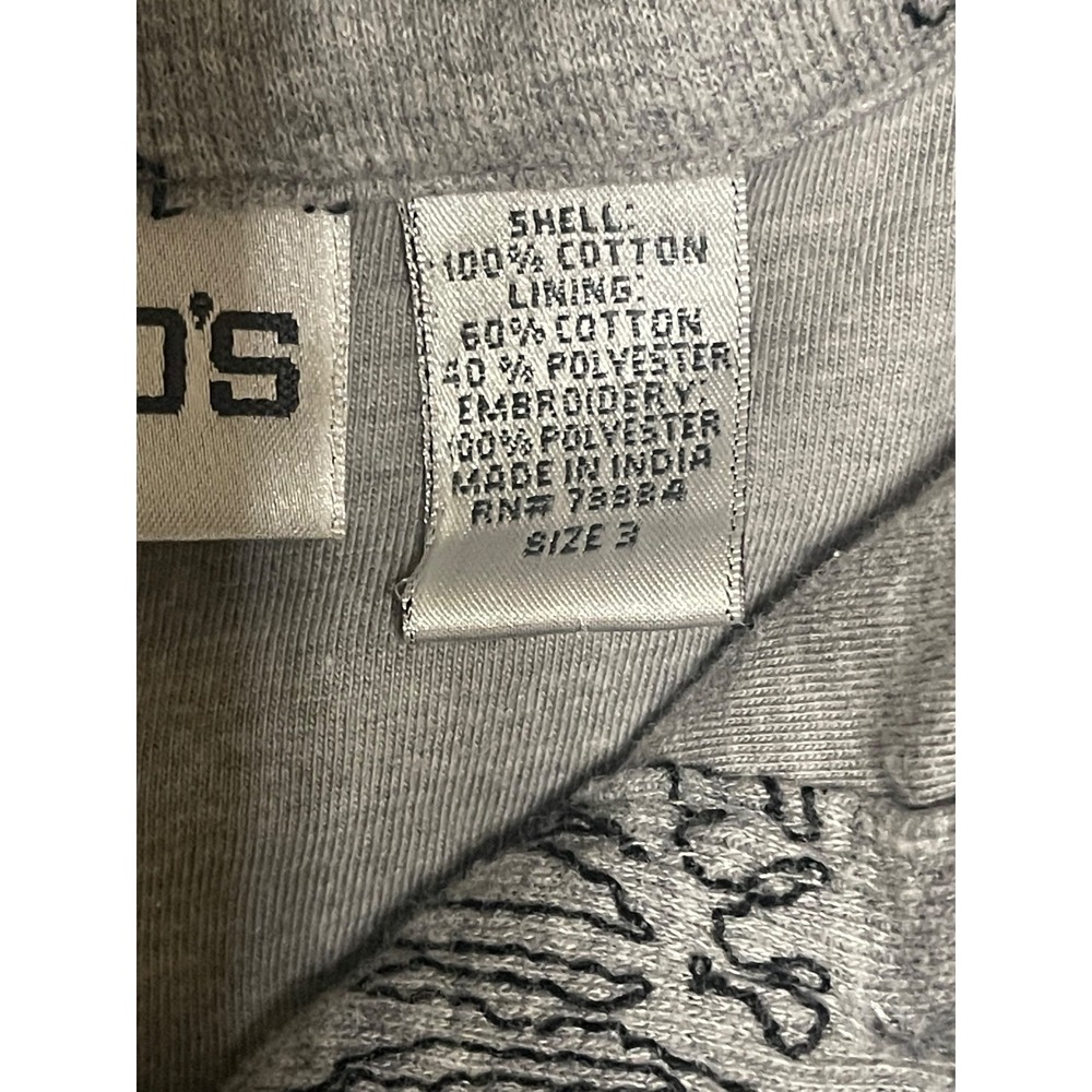 Chico's Jacquard Knit Shirt Jacket Gray & Black Leaf Pattern Button Font Size 3 - Picture 12 of 14